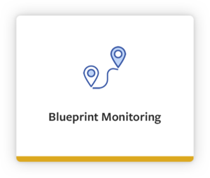 Service Card: Blueprint Monitoring. Click to view service description.